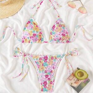 SHEIN Multicolor Bikini Set